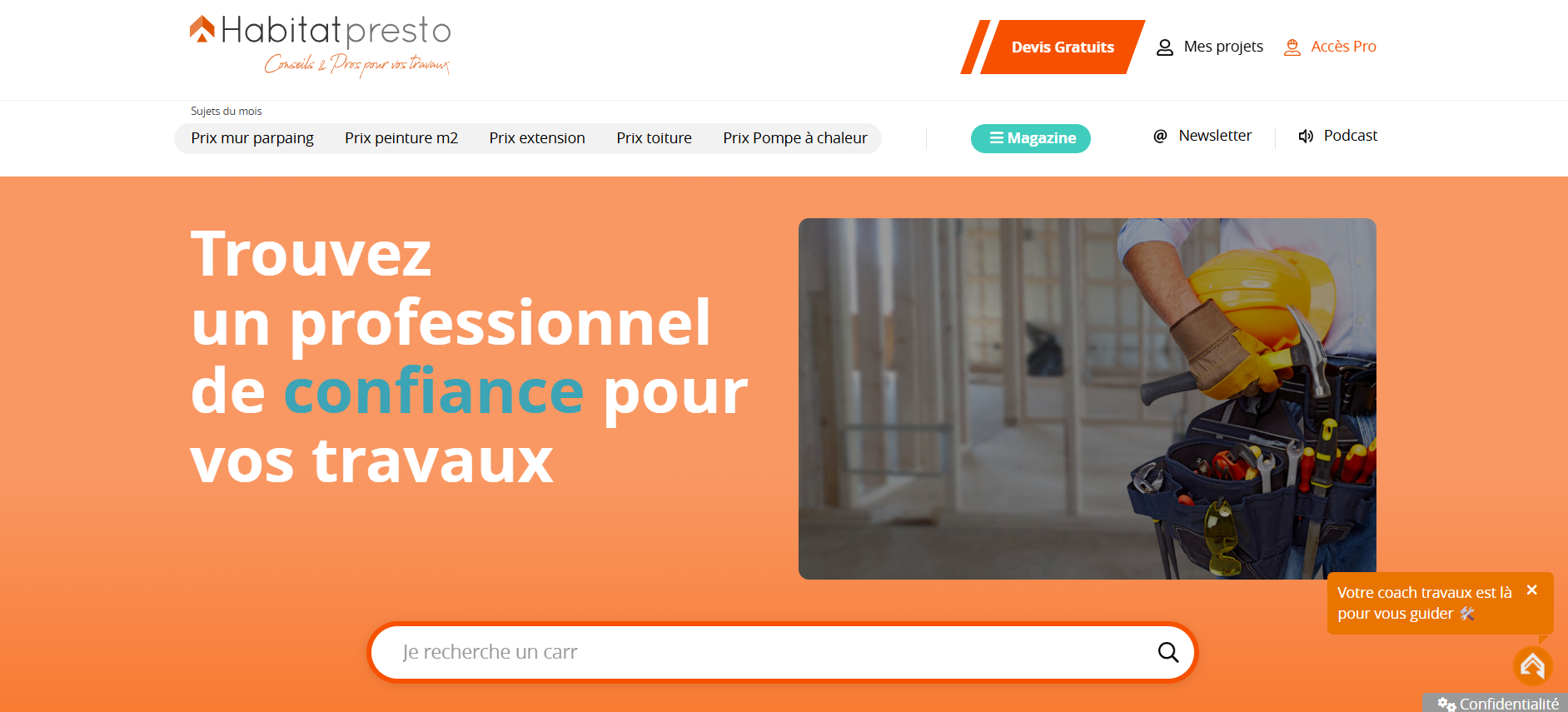 You are currently viewing Devis travaux habitatpresto : Des devis gratuits pour votre maison