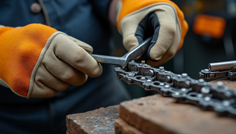 apprenez à affûter une chaîne de tronçonneuse facilement et efficacement grâce à notre guide étape par étape, pour des coupes précises et sécurisées.