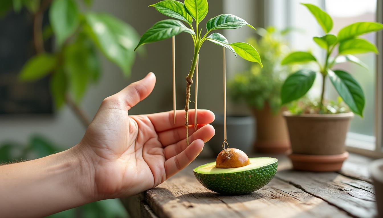 You are currently viewing Comment faire pousser un avocatier à partir de son noyau ?