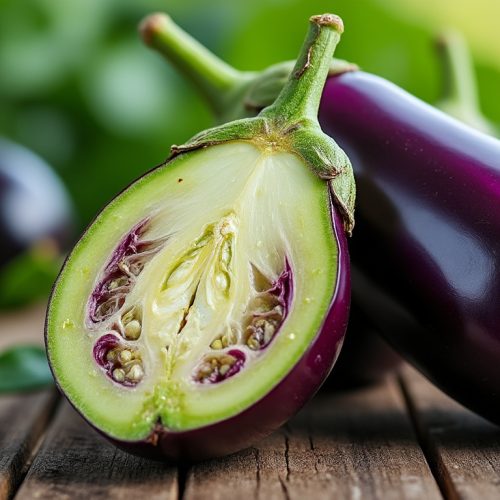 Aubergine verte à l&rsquo;intérieur : causes et solutions pour un fruit sain