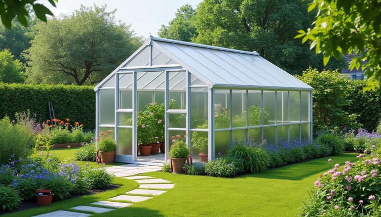 découvrez comment choisir la meilleure serre en polycarbonate de 4m² pour optimiser la croissance de vos plantes et protéger votre jardin toute l'année.