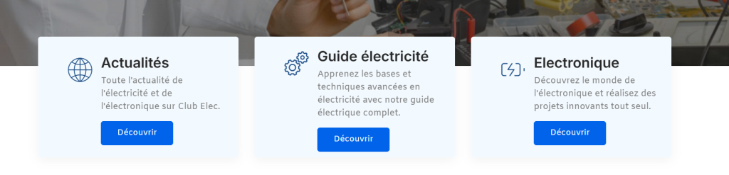 Liste outils mon-club-elec.fr