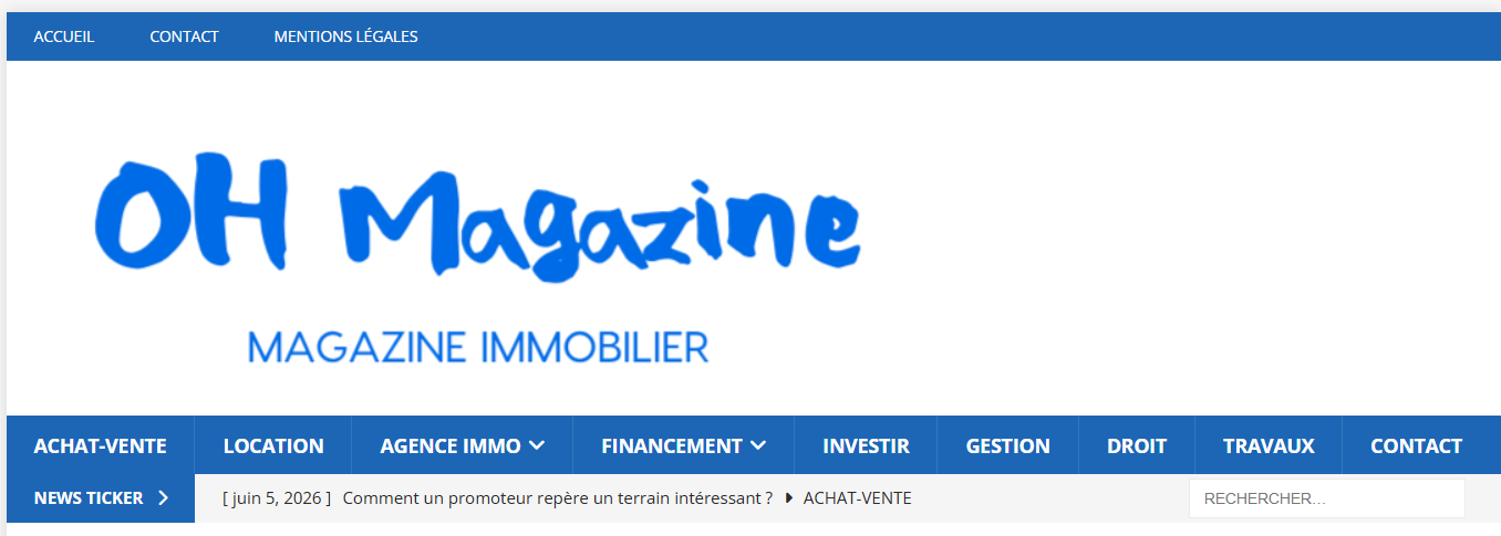 You are currently viewing OH Magazine immobilier : votre revue conseils immo