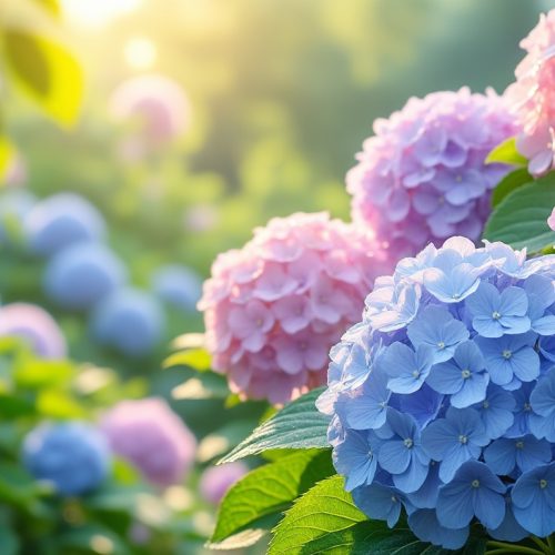 Hortensia floraison : à quel moment profiter des fleurs