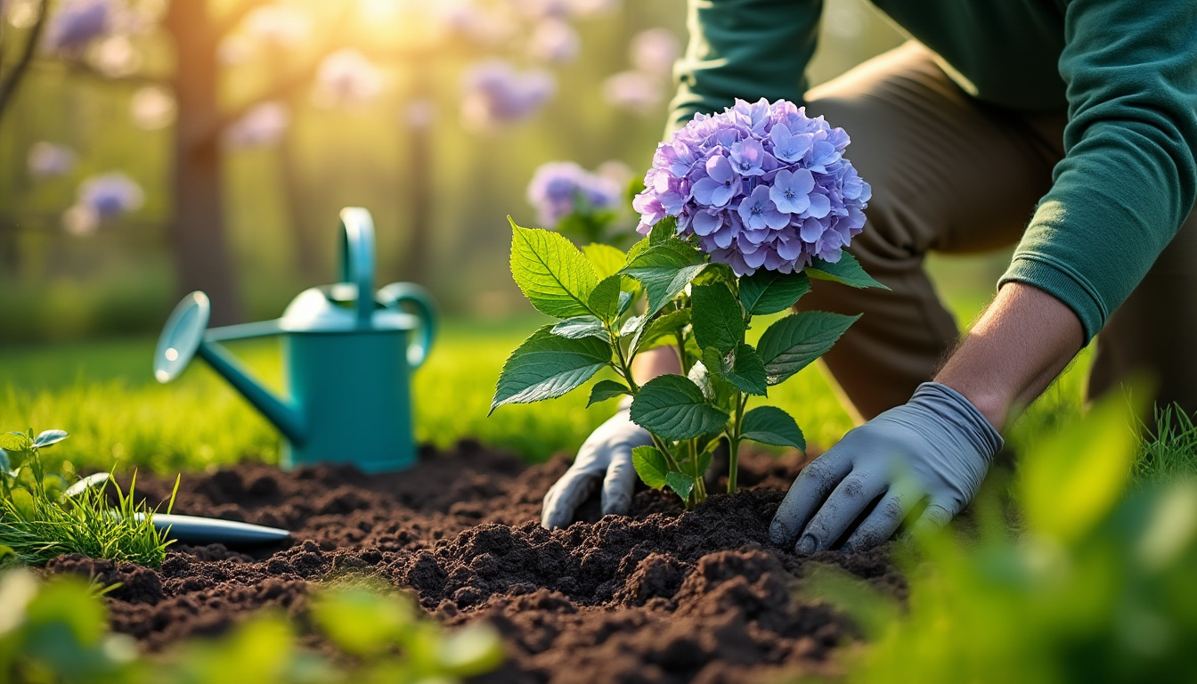 Lire la suite à propos de l’article Quand planter un hortensia ?