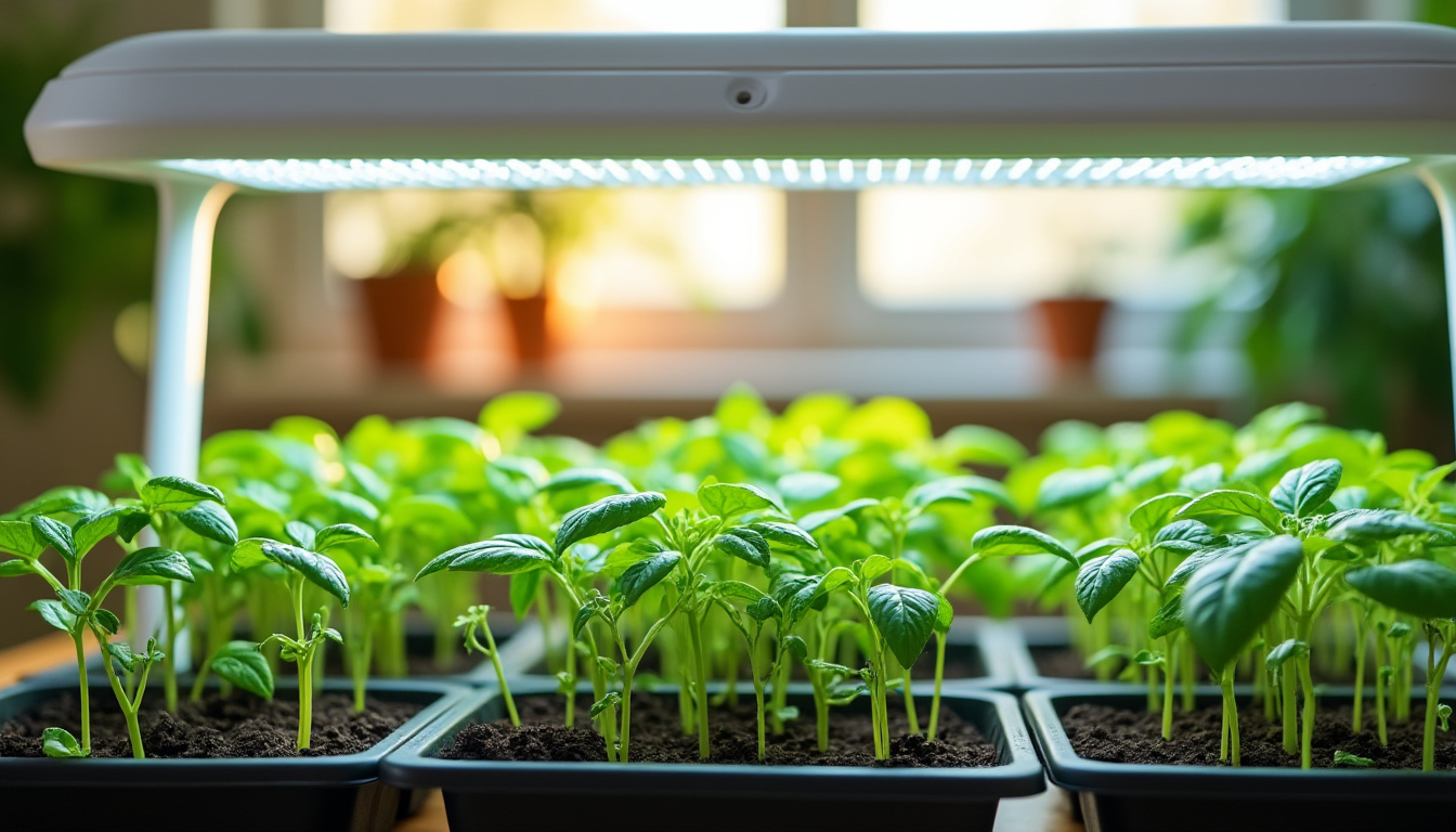 découvrez quelle est la meilleure lampe de croissance pour vos semis afin d'assurer une germination optimale et une croissance saine de vos plantes.