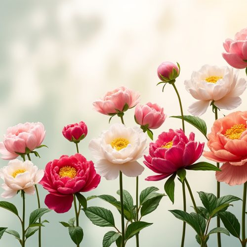 Saison pivoine : le calendrier de floraison