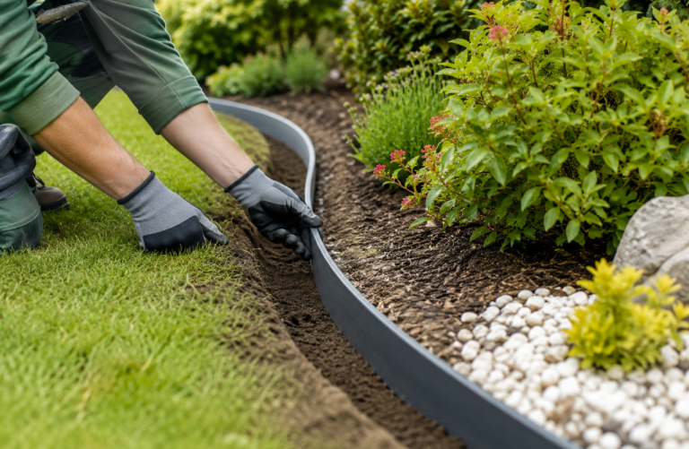 Comment poser les bordures de jardin pour structurer facilement vos extérieurs