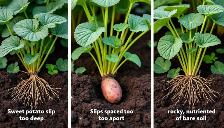 découvrez les 3 erreurs courantes à éviter absolument pour réussir la plantation de la patate douce et garantir une récolte abondante.