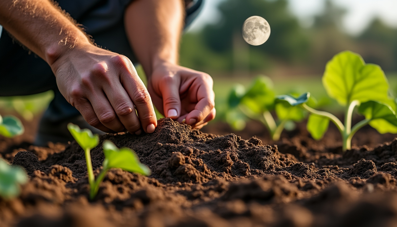 You are currently viewing Planter des courges : avec ou sans la lune