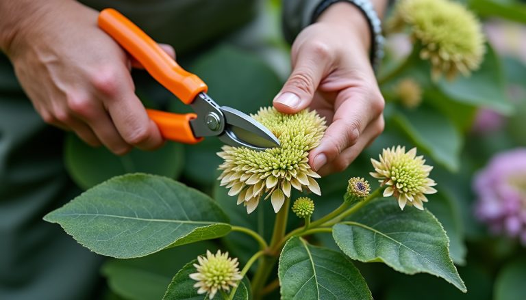 découvrez quand et comment couper les fleurs d’hortensia fanées pour préserver la floraison et favoriser la croissance de votre arbuste.